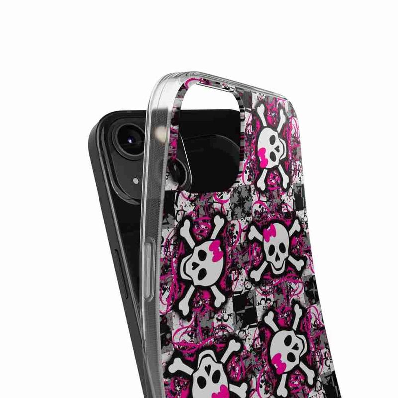 Laptop, Telefoane si Tablete - Telefoane mobile si accesorii - Accesorii Telefoane - Huse telefoane - Husa compatibila cu Honor X8a Silicon Gel Tpu Model Pop Art Skeleton - Infinity.ro