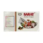 Market - Bacanie - Produse gourmet - Turkish Delight Original (Rahat Turcesc), cu mixt de nuci, Karisik Lokum, 400 gr, Saray - Infinity.ro