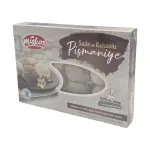 Market - Bacanie - Produse gourmet - Vata de zahar traditional turcesc cu mixte vanilie si cacao, Pismaniye, 240 gr - Infinity.ro