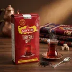 Market - Cafea si ceaiuri - Ceaiuri - Ceai Negru Turcesc, Caykur Tiryaki, 1000 gr + Cadou Lingurita din metal - Infinity.ro