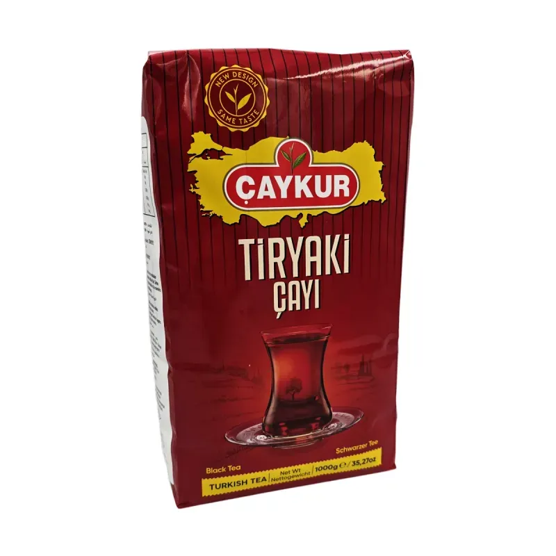 Market - Cafea si ceaiuri - Ceaiuri - Ceai Negru Turcesc, Caykur Tiryaki, 1000 gr + Cadou Lingurita din metal - Infinity.ro