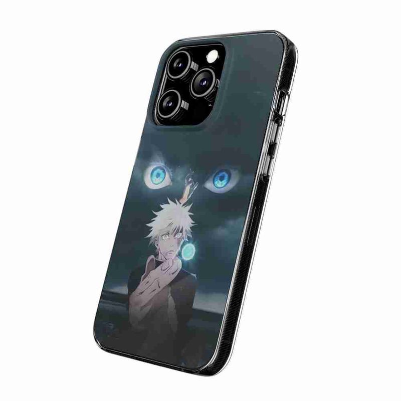 Laptop, Telefoane si Tablete - Telefoane mobile si accesorii - Accesorii Telefoane - Huse telefoane - Husa compatibila cu Honor X7d Silicon Gel Tpu Model Jujutsu Kaisen Six Eyes - Infinity.ro