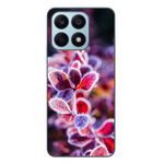 Laptop, Telefoane si Tablete - Telefoane mobile si accesorii - Accesorii Telefoane - Huse telefoane - Husa compatibila cu Honor X8a Silicon Gel Tpu Model Flori Inghetate - Infinity.ro