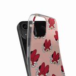 Laptop, Telefoane si Tablete - Telefoane mobile si accesorii - Accesorii Telefoane - Huse telefoane - Husa compatibila cu Honor X8a Silicon Gel Tpu Model Minnie Pattern Funda Rosie - Infinity.ro