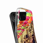 Laptop, Telefoane si Tablete - Telefoane mobile si accesorii - Accesorii Telefoane - Huse telefoane - Husa compatibila cu Honor X7 Silicon Gel Tpu Model Strada Umbrele Colorate - Infinity.ro