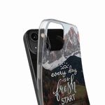 Laptop, Telefoane si Tablete - Telefoane mobile si accesorii - Accesorii Telefoane - Huse telefoane - Husa compatibila cu Honor X7d Silicon Gel Tpu Model Mesaj Fresh Start - Infinity.ro