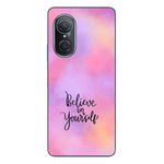 Laptop, Telefoane si Tablete - Telefoane mobile si accesorii - Accesorii Telefoane - Huse telefoane - Husa compatibila cu Huawei Nova 9 SE Silicon Gel Tpu Model Belive in Yourself - Infinity.ro