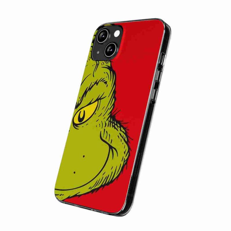 Laptop, Telefoane si Tablete - Telefoane mobile si accesorii - Accesorii Telefoane - Huse telefoane - Husa compatibila cu Honor X7 Silicon Gel Tpu Model Craciun Grinch Face - Infinity.ro