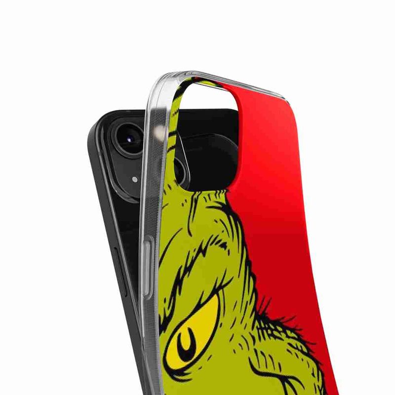 Laptop, Telefoane si Tablete - Telefoane mobile si accesorii - Accesorii Telefoane - Huse telefoane - Husa compatibila cu Honor X7 Silicon Gel Tpu Model Craciun Grinch Face - Infinity.ro