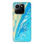 Laptop, Telefoane si Tablete - Telefoane mobile si accesorii - Accesorii Telefoane - Huse telefoane - Husa compatibila cu Honor X7d Silicon Gel Tpu Model Aqua Bloom - Infinity.ro