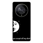 Laptop, Telefoane si Tablete - Telefoane mobile si accesorii - Accesorii Telefoane - Huse telefoane - Husa compatibila cu Honor Magic6 Lite Silicon Gel Tpu Model Cupluri Model Luna - Infinity.ro