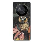 Laptop, Telefoane si Tablete - Telefoane mobile si accesorii - Accesorii Telefoane - Huse telefoane - Husa compatibila cu Honor Magic6 Lite Silicon Gel Tpu Model Owl Painted - Infinity.ro