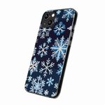 Laptop, Telefoane si Tablete - Telefoane mobile si accesorii - Accesorii Telefoane - Huse telefoane - Husa compatibila cu Honor Magic6 Lite Silicon Gel Tpu Model Pixel Art Snowflakes - Infinity.ro