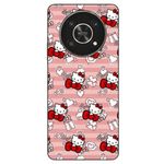 Laptop, Telefoane si Tablete - Telefoane mobile si accesorii - Accesorii Telefoane - Huse telefoane - Husa compatibila cu Honor X30 Silicon Gel Tpu Model Hello Kitty Roz Pattern - Infinity.ro