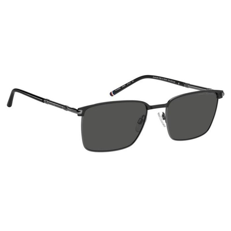 Fashion, accesorii si bijuterii - Barbati - Accesorii barbati - Ochelari de soare barbati - Ochelari de soare barbati Tommy Hilfiger TH 2329/S, negru gri - Infinity.ro