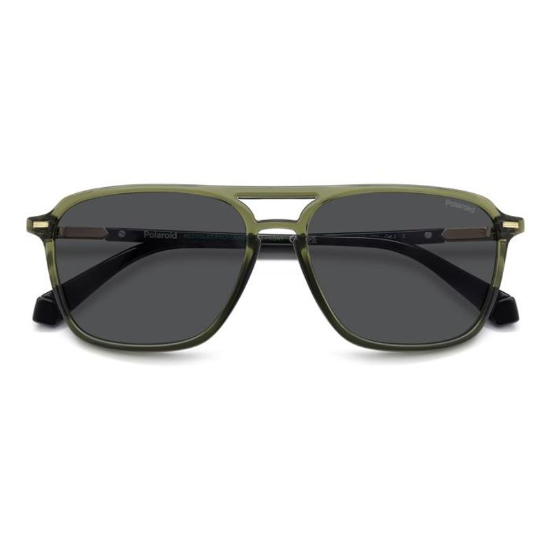 Fashion, accesorii si bijuterii - Barbati - Accesorii barbati - Ochelari de soare barbati - Ochelari de soare barbati cu lentila polarizate Polaroid PLD 4182 S/X, verde - Infinity.ro