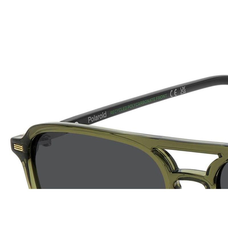 Fashion, accesorii si bijuterii - Barbati - Accesorii barbati - Ochelari de soare barbati - Ochelari de soare barbati cu lentila polarizate Polaroid PLD 4182 S/X, verde - Infinity.ro