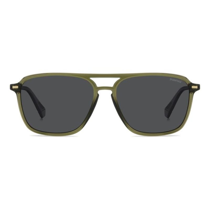 Fashion, accesorii si bijuterii - Barbati - Accesorii barbati - Ochelari de soare barbati - Ochelari de soare barbati cu lentila polarizate Polaroid PLD 4182 S/X, verde - Infinity.ro