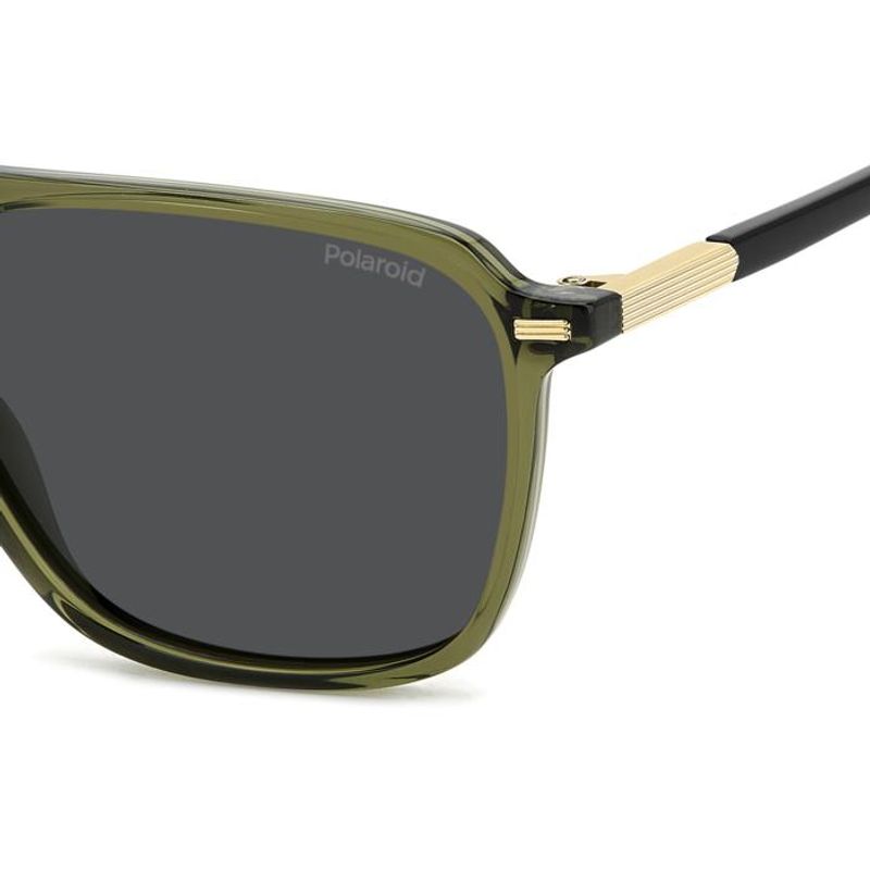 Fashion, accesorii si bijuterii - Barbati - Accesorii barbati - Ochelari de soare barbati - Ochelari de soare barbati cu lentila polarizate Polaroid PLD 4182 S/X, verde - Infinity.ro