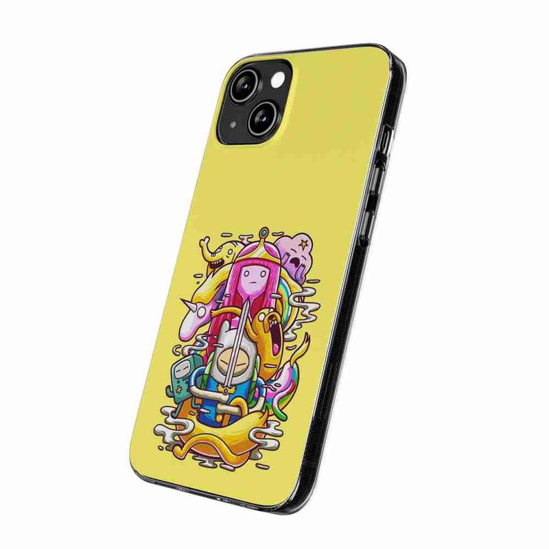 Laptop, Telefoane si Tablete - Telefoane mobile si accesorii - Accesorii Telefoane - Huse telefoane - Husa compatibila cu Honor X8a Silicon Gel Tpu Model Adventure Time Poster - Infinity.ro