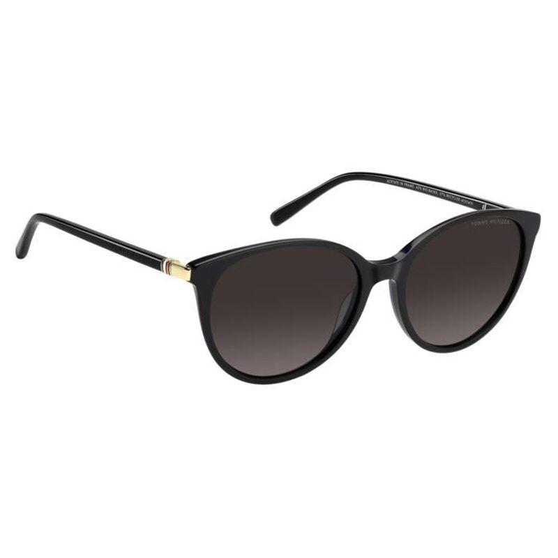 Fashion, accesorii si bijuterii - Femei - Accesorii femei - Ochelari de soare femei - Ochelari de soare femei Tommy Hilfiger TH 2350/S, negru - Infinity.ro