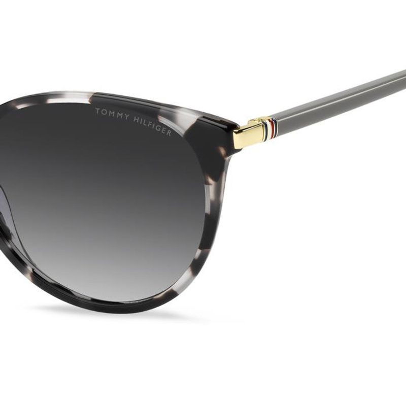 Fashion, accesorii si bijuterii - Femei - Accesorii femei - Ochelari de soare femei - Ochelari de soare femei Tommy Hilfiger TH 2350/S, gri havana - Infinity.ro