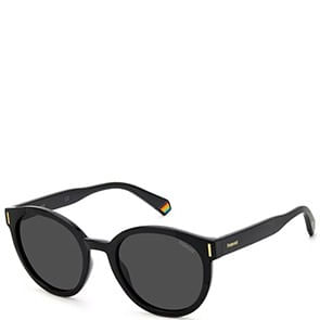 Ochelari de soare femei cu lentile polarizate Polaroid PLD 6185 S, negru