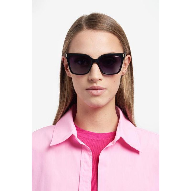 Fashion, accesorii si bijuterii - Femei - Accesorii femei - Ochelari de soare femei - Ochelari de soare femei cu lentile polarizate Polaroid PLD 6192 S, negru - Infinity.ro