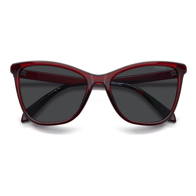 Fashion, accesorii si bijuterii - Femei - Accesorii femei - Ochelari de soare femei - Ochelari de soare femei cu lentile polarizate Polaroid PLD 4194 S, grena - Infinity.ro