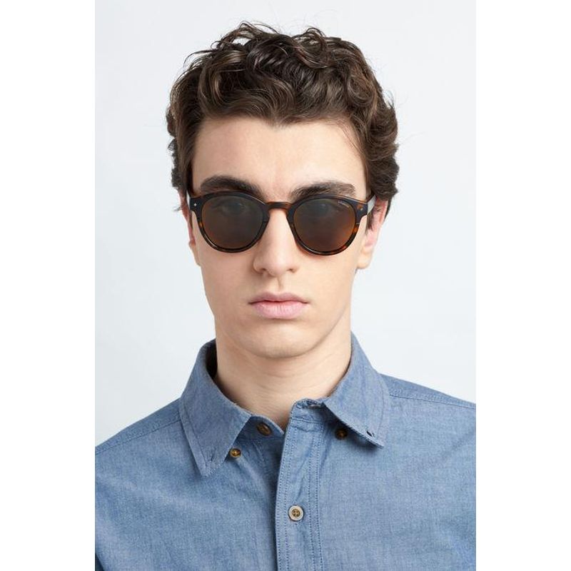 Fashion, accesorii si bijuterii - Femei - Accesorii femei - Ochelari de soare femei - Ochelari de soare unisex cu lentile polarizate Polaroid PLD 6042 S, maro havana - Infinity.ro