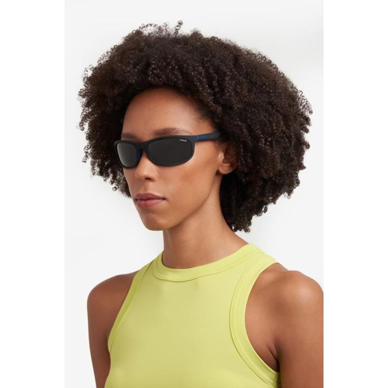 Fashion, accesorii si bijuterii - Femei - Accesorii femei - Ochelari de soare femei - Ochelari de soare unisex cu lentile polarizate Polaroid PLD 2154 S, negru gri - Infinity.ro