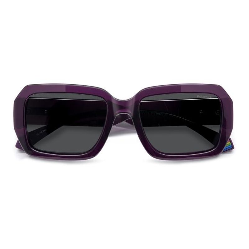 Fashion, accesorii si bijuterii - Femei - Accesorii femei - Ochelari de soare femei - Ochelari de soare unisex cu lentile polarizate Polaroid PLD 6223 S/X, violet - Infinity.ro