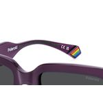 Fashion, accesorii si bijuterii - Femei - Accesorii femei - Ochelari de soare femei - Ochelari de soare unisex cu lentile polarizate Polaroid PLD 6223 S/X, violet - Infinity.ro