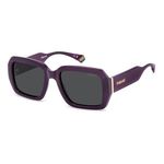 Fashion, accesorii si bijuterii - Femei - Accesorii femei - Ochelari de soare femei - Ochelari de soare unisex cu lentile polarizate Polaroid PLD 6223 S/X, violet - Infinity.ro