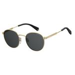 Fashion, accesorii si bijuterii - Femei - Accesorii femei - Ochelari de soare femei - Ochelari de soare unisex cu lentile polarizate Polaroid PLD 2053 S, auriu gri - Infinity.ro