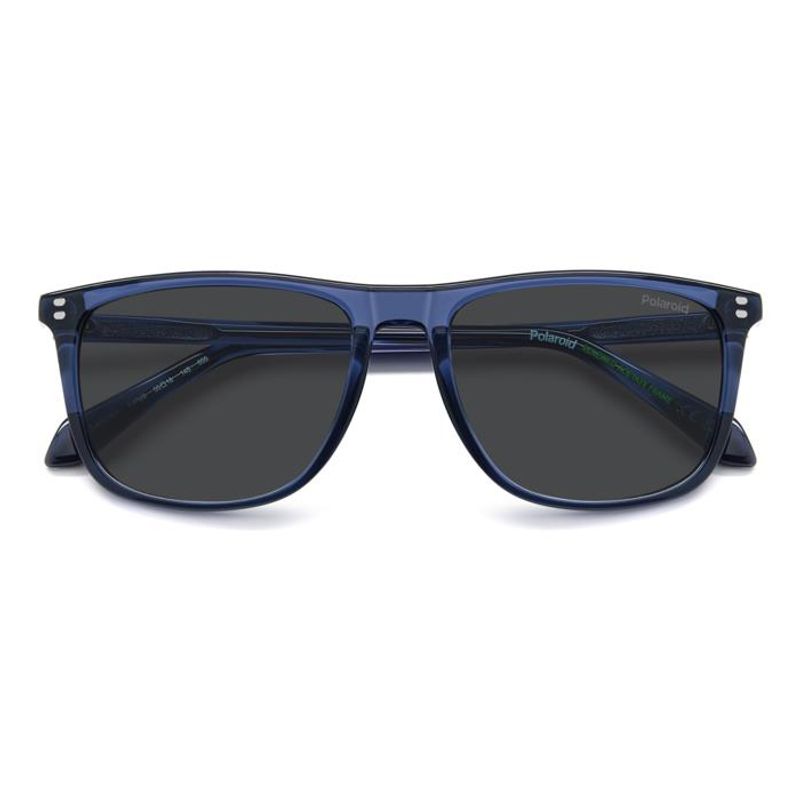 Fashion, accesorii si bijuterii - Femei - Accesorii femei - Ochelari de soare femei - Ochelari de soare unisex cu lentile polarizate Polaroid PLD 4202 S/X, albastru - Infinity.ro