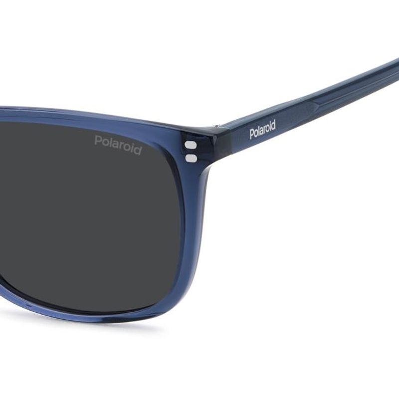 Fashion, accesorii si bijuterii - Femei - Accesorii femei - Ochelari de soare femei - Ochelari de soare unisex cu lentile polarizate Polaroid PLD 4202 S/X, albastru - Infinity.ro