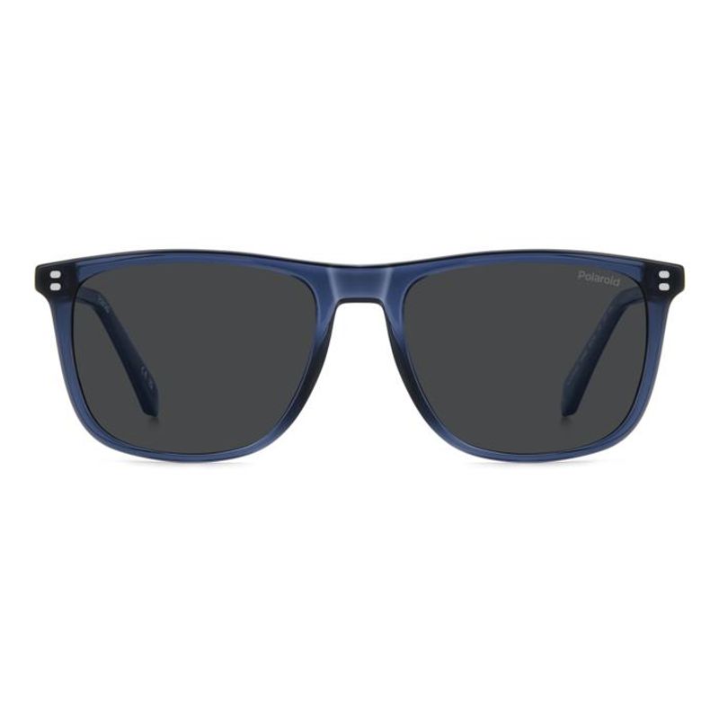 Fashion, accesorii si bijuterii - Femei - Accesorii femei - Ochelari de soare femei - Ochelari de soare unisex cu lentile polarizate Polaroid PLD 4202 S/X, albastru - Infinity.ro