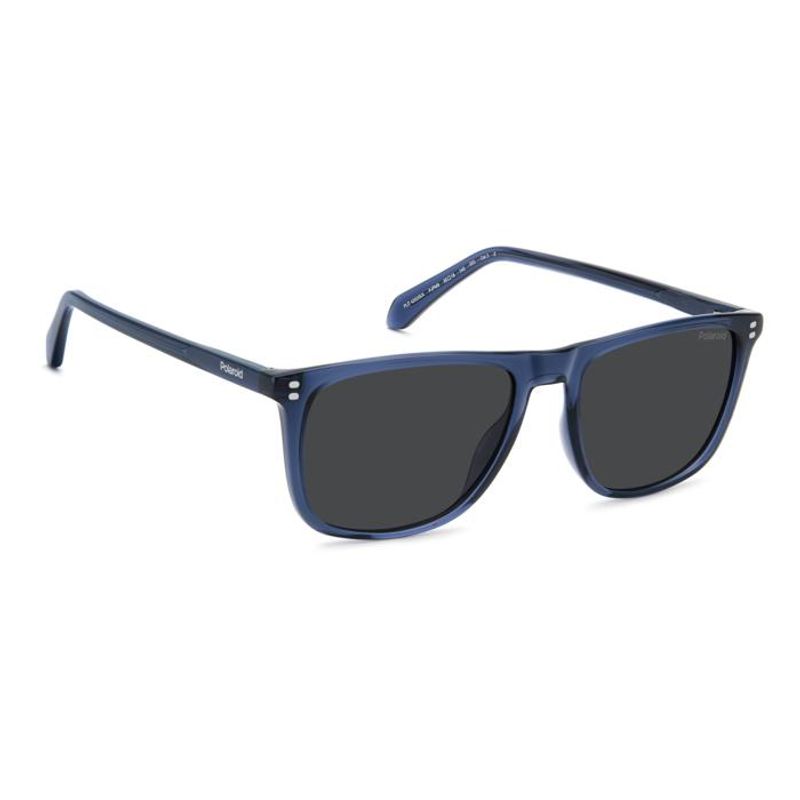 Fashion, accesorii si bijuterii - Femei - Accesorii femei - Ochelari de soare femei - Ochelari de soare unisex cu lentile polarizate Polaroid PLD 4202 S/X, albastru - Infinity.ro