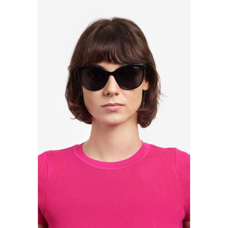 Fashion, accesorii si bijuterii - Femei - Accesorii femei - Ochelari de soare femei - Ochelari de soare femei cu lentila polarizata Polaroid PLD 4138 S, negru - Infinity.ro