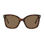 Fashion, accesorii si bijuterii - Femei - Accesorii femei - Ochelari de soare femei - Ochelari de soare femei cu lentile polarizate Polaroid PLD 4151 S/X, maro havana - Infinity.ro