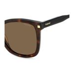 Fashion, accesorii si bijuterii - Femei - Accesorii femei - Ochelari de soare femei - Ochelari de soare femei cu lentile polarizate Polaroid PLD 4151 S/X, maro havana - Infinity.ro