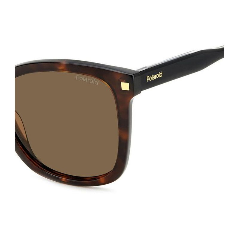 Fashion, accesorii si bijuterii - Femei - Accesorii femei - Ochelari de soare femei - Ochelari de soare femei cu lentile polarizate Polaroid PLD 4151 S/X, maro havana - Infinity.ro