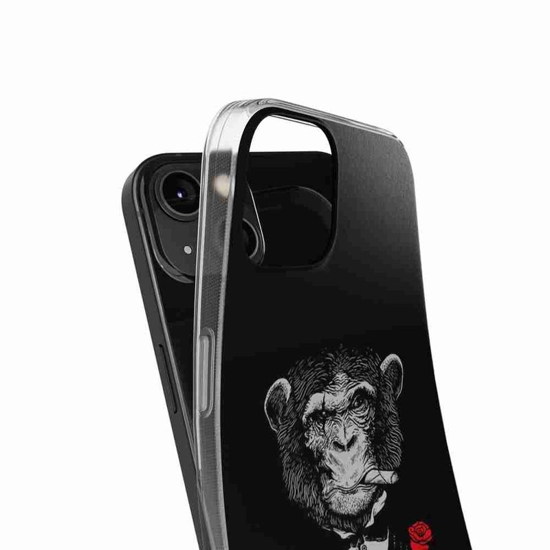 Laptop, Telefoane si Tablete - Telefoane mobile si accesorii - Accesorii Telefoane - Huse telefoane - Husa compatibila cu Honor X8 Silicon Gel Tpu Model Cigar Monkey - Infinity.ro