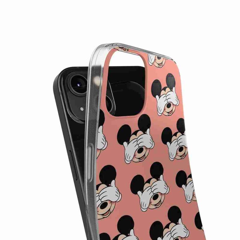 Laptop, Telefoane si Tablete - Telefoane mobile si accesorii - Accesorii Telefoane - Huse telefoane - Husa compatibila cu Motorola Edge 30 Fusion Silicon Gel Tpu Model Mickey Pattern Peek A Boo - Infinity.ro