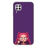 Laptop, Telefoane si Tablete - Telefoane mobile si accesorii - Accesorii Telefoane - Huse telefoane - Husa compatibila cu Huawei P40 Lite Silicon Gel Tpu Model KPop Demon Hunters Mira Draw Eating Ramen - Infinity.ro
