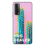 Laptop, Telefoane si Tablete - Telefoane mobile si accesorii - Accesorii Telefoane - Huse telefoane - Husa compatibila cu Huawei P Smart 2021 Silicon Gel Tpu Model Mesaj Hug Dealer - Infinity.ro