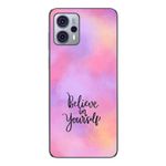 Laptop, Telefoane si Tablete - Telefoane mobile si accesorii - Accesorii Telefoane - Huse telefoane - Husa compatibila cu Motorola Moto G13 Silicon Gel Tpu Model Belive in Yourself - Infinity.ro