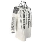 Fashion, accesorii si bijuterii - Femei - Imbracaminte femei - Camasi si bluze femei - Bluza dama M26 alb/negru marimea S - Infinity.ro