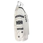 Fashion, accesorii si bijuterii - Femei - Imbracaminte femei - Camasi si bluze femei - Bluza dama M26 alb crystal/negru marimea S - Infinity.ro